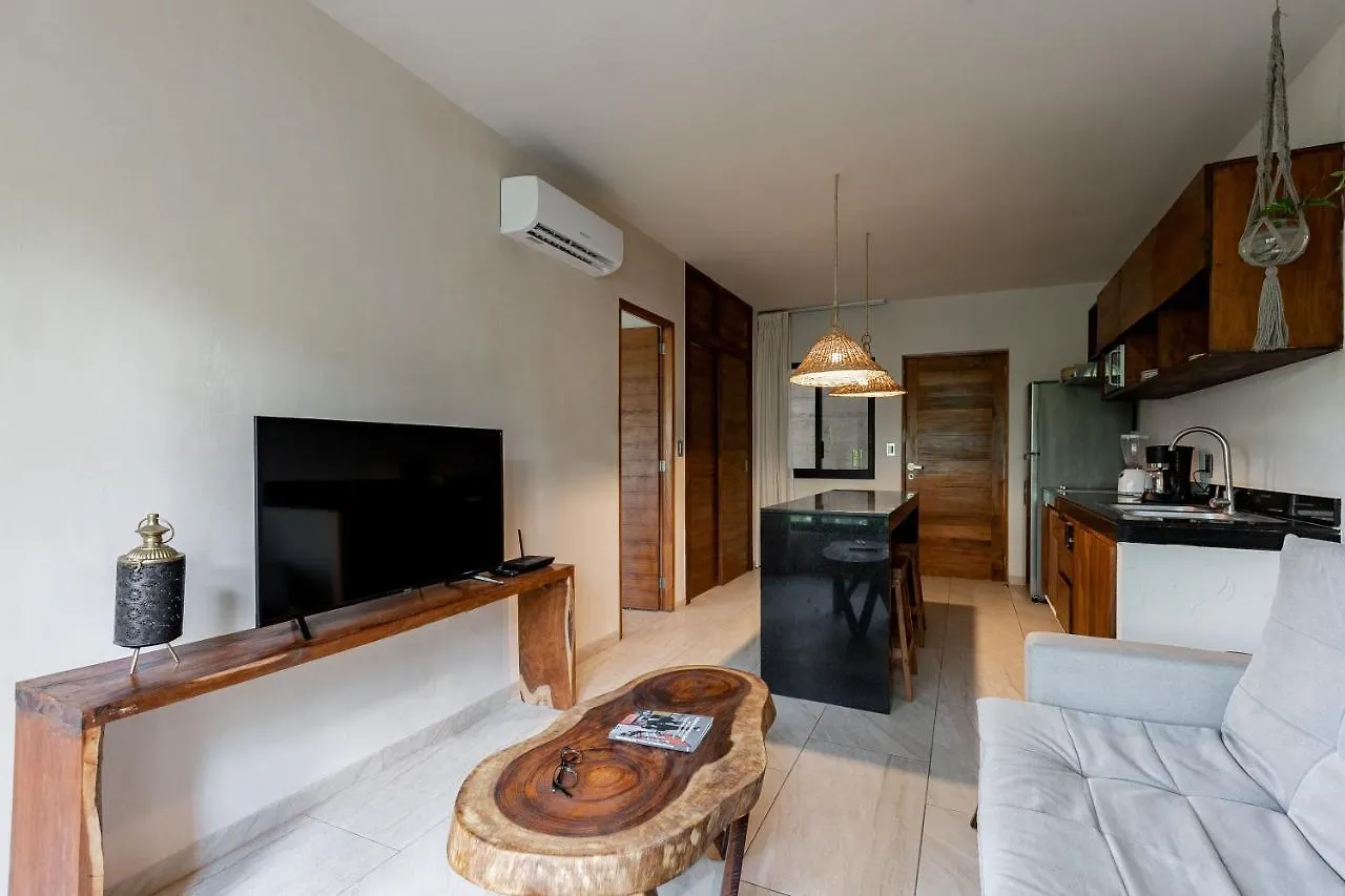 Casai - Bohemian Eco-Loft In La Veleta, Tulum - 2 Pools, Gym Apartment Mexico