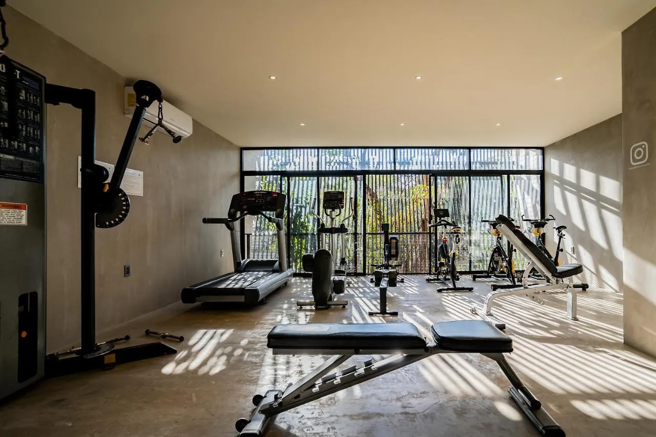 Casai - Bohemian Eco-Loft In La Veleta, Tulum - 2 Pools, Gym Apartment